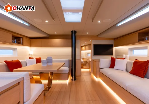 Okoume plywood panels